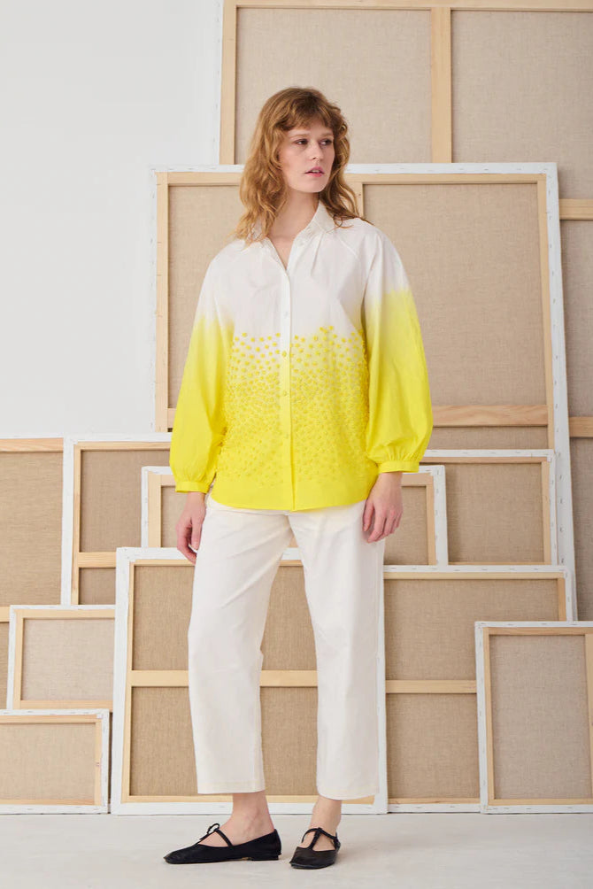 Ema Shirt, Jaune Citron