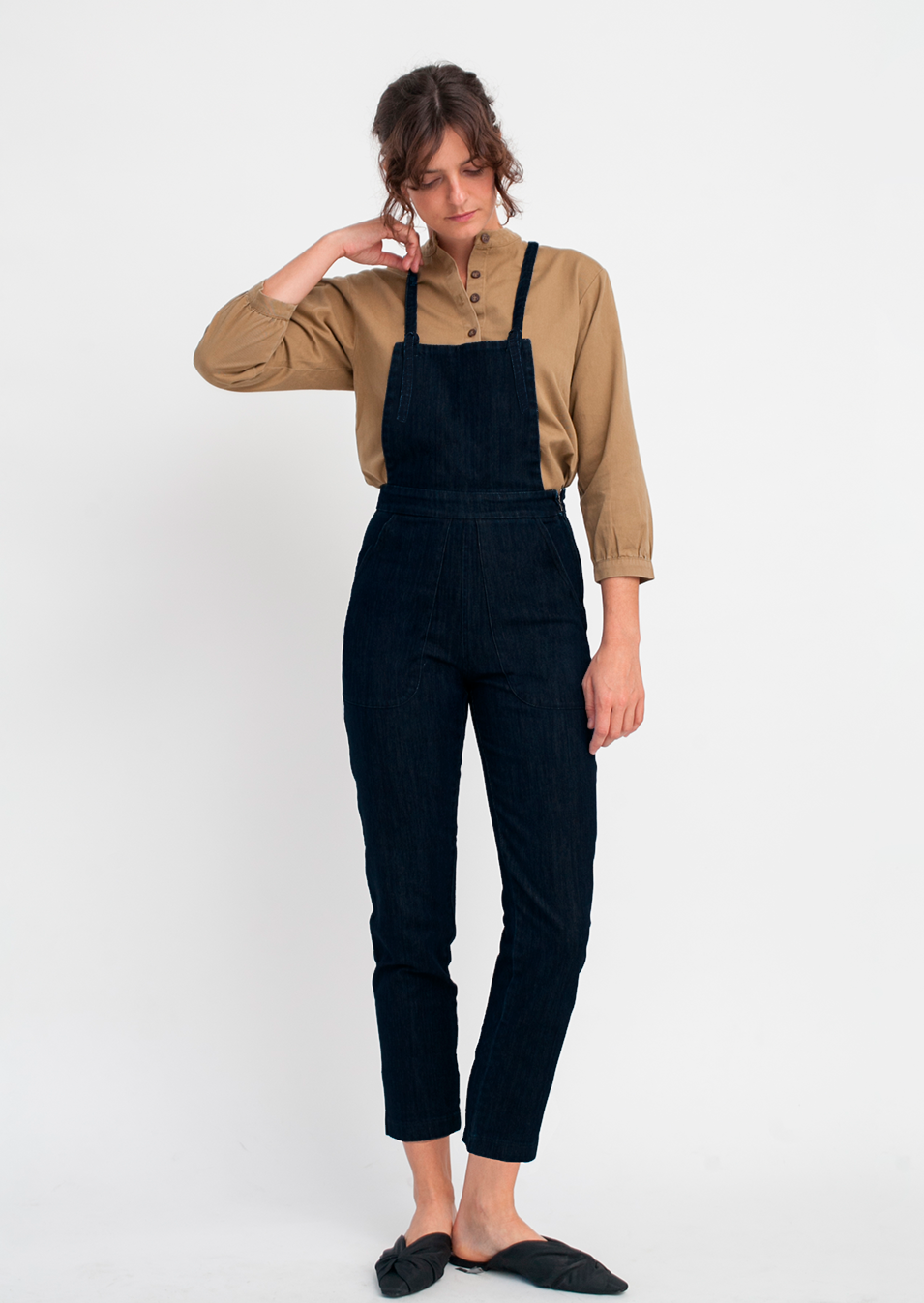 Knot Overalls, Indigo Denim – SOTE | Spirit of the Earth