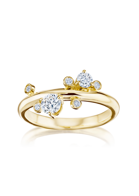 Showstopper Ring, White Diamonds