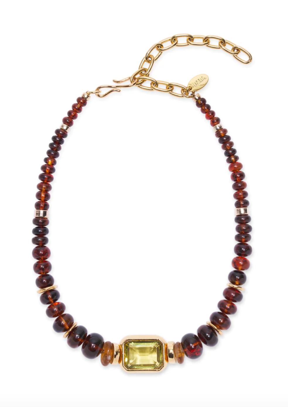 Goddess Collar, Amber