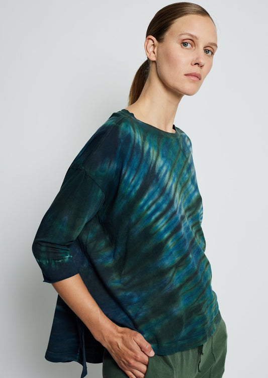 Cocoon Shirt, Moss Aqua