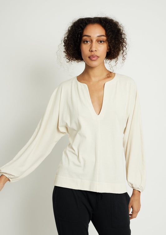 Getty Blouse, Dirty White