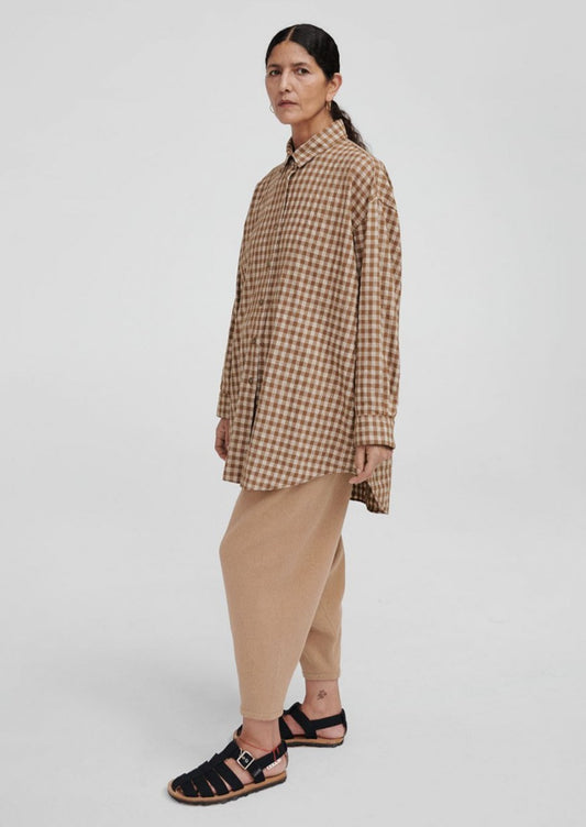 Checkered Shirt, Nougat