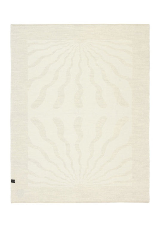 Dopamine Throw, Ivory/Shoji