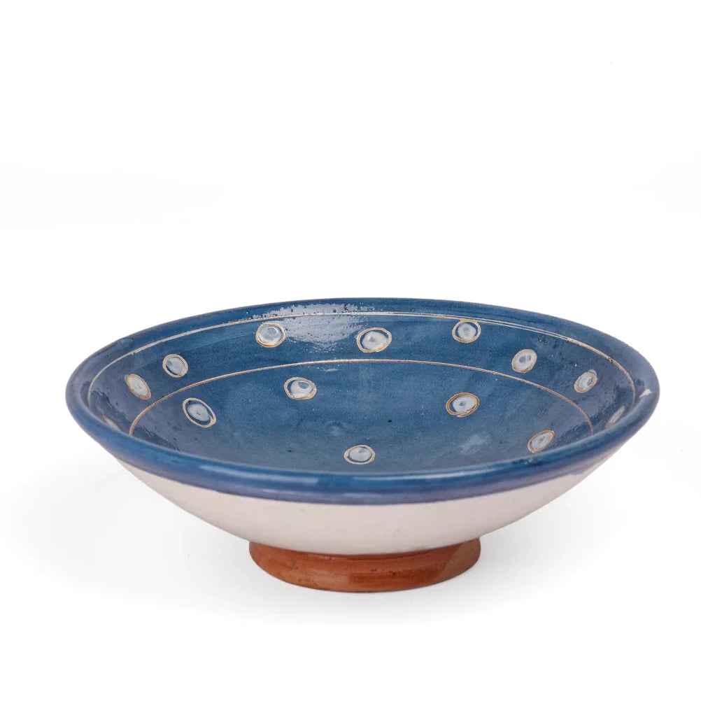 Dotty Midnight Bowl, Blue