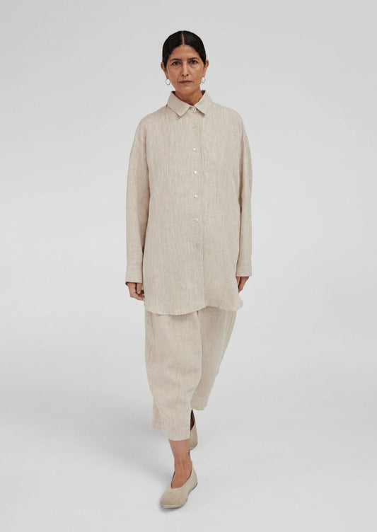 Natural Linen Shirt, Linen