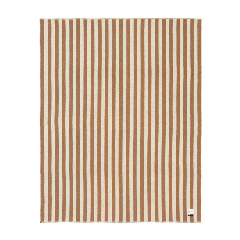 Stills Blanket, Tobacco/Ivory Stripe