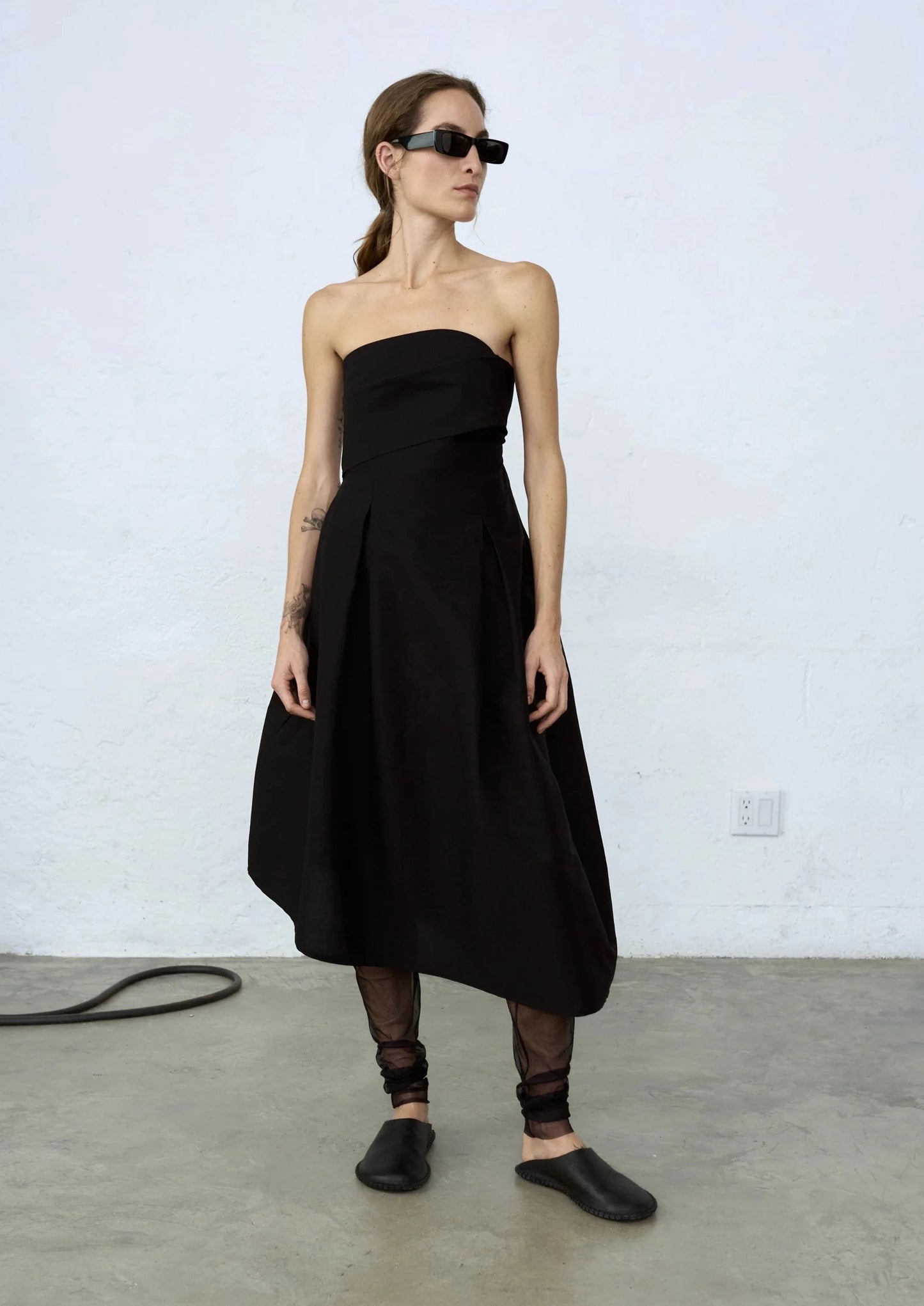Strapless Dress, Black