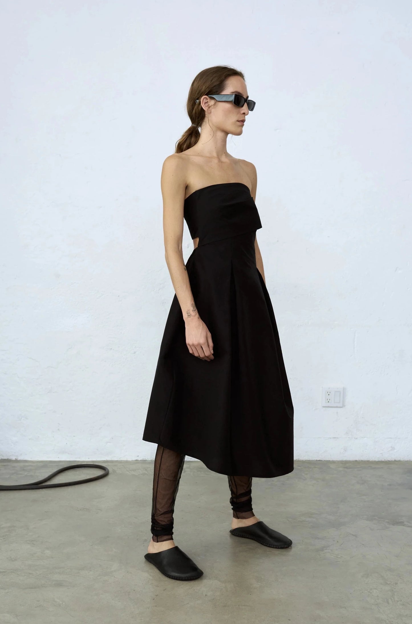 Strapless Dress, Black